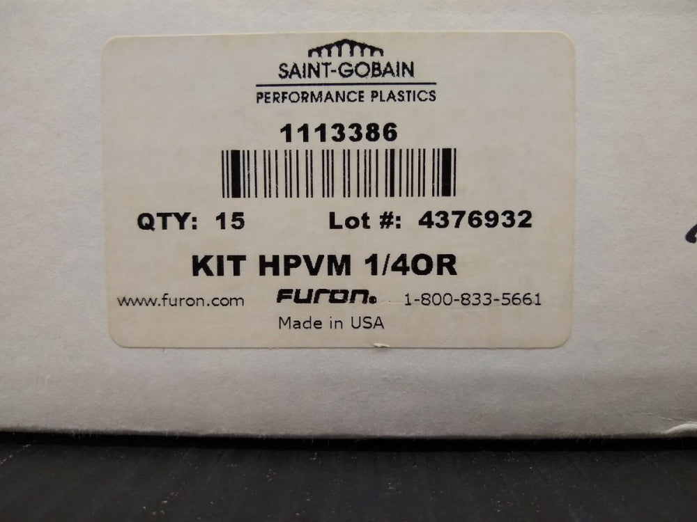 New, Saint-Gobain, KIT HPVM 1/4OR, 2-Way HPV Manifold Mounted, Pneumatic NO