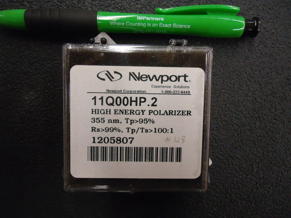 Newport 11Q00HP.2  high-energy Nd:YAG thin film polarizer. Brand New!