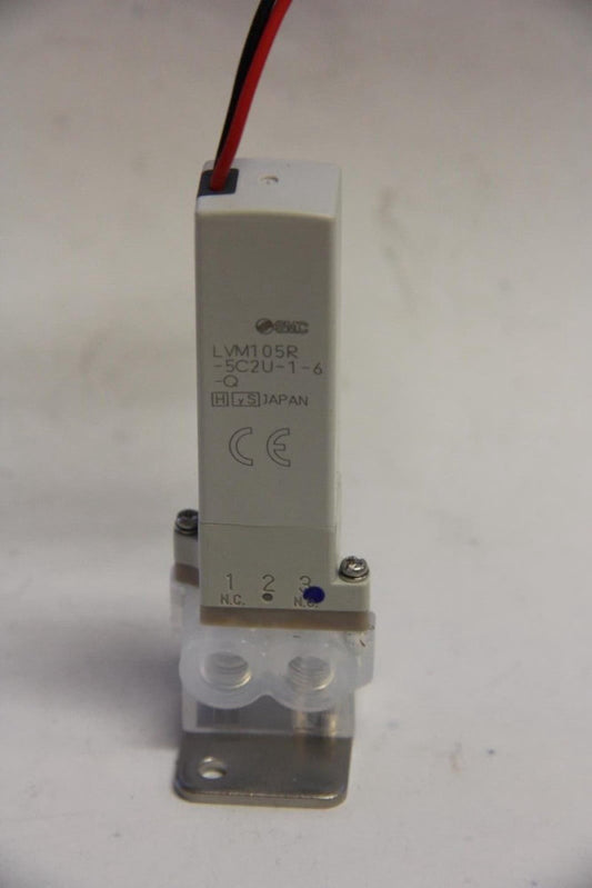 SMC LVM105R-5C2U-1-6-Q 3-Port LVM Chemical Solenoid Valve "NEW"