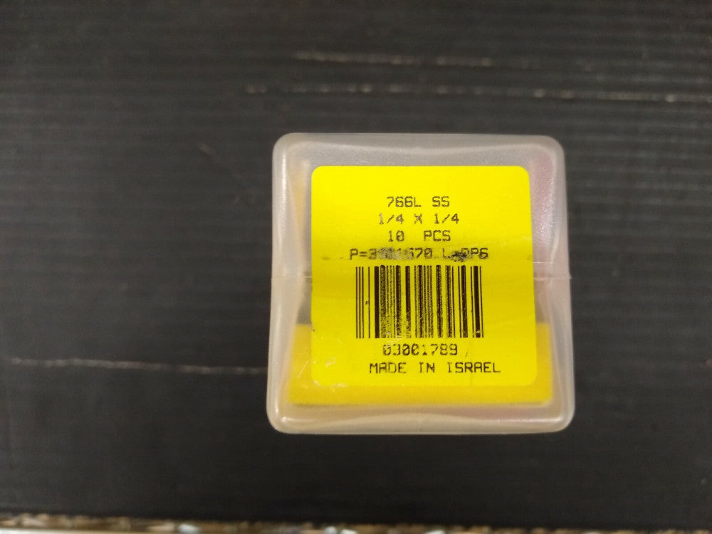 New, Ham-Let, 766L-SS-1/4 X 1/4, Compression X FNPT SS Female Connector