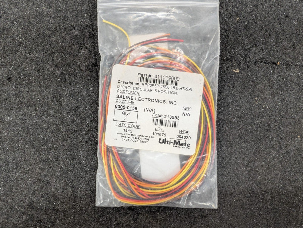 New, Ulti-Mate, 411019000, HIGH TEMP MICRO-D WIRED SOLDER