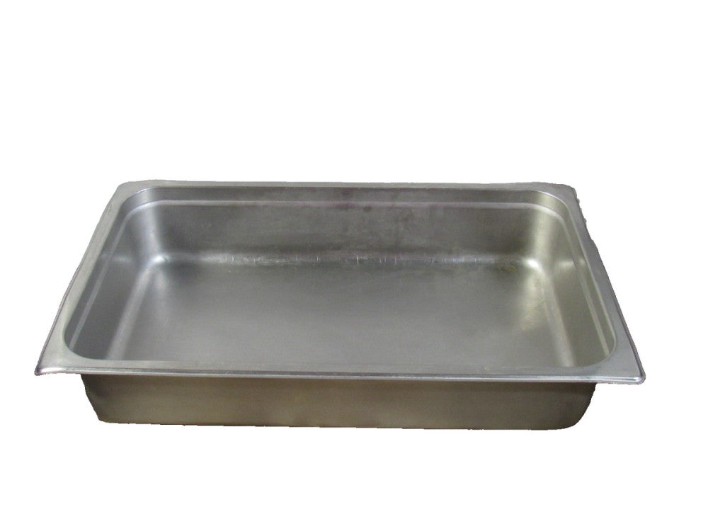 Crestware Saf-T-Stak 18-8 S/S Stainless Chaffing Steam Table Water Pan 2004 14Qt