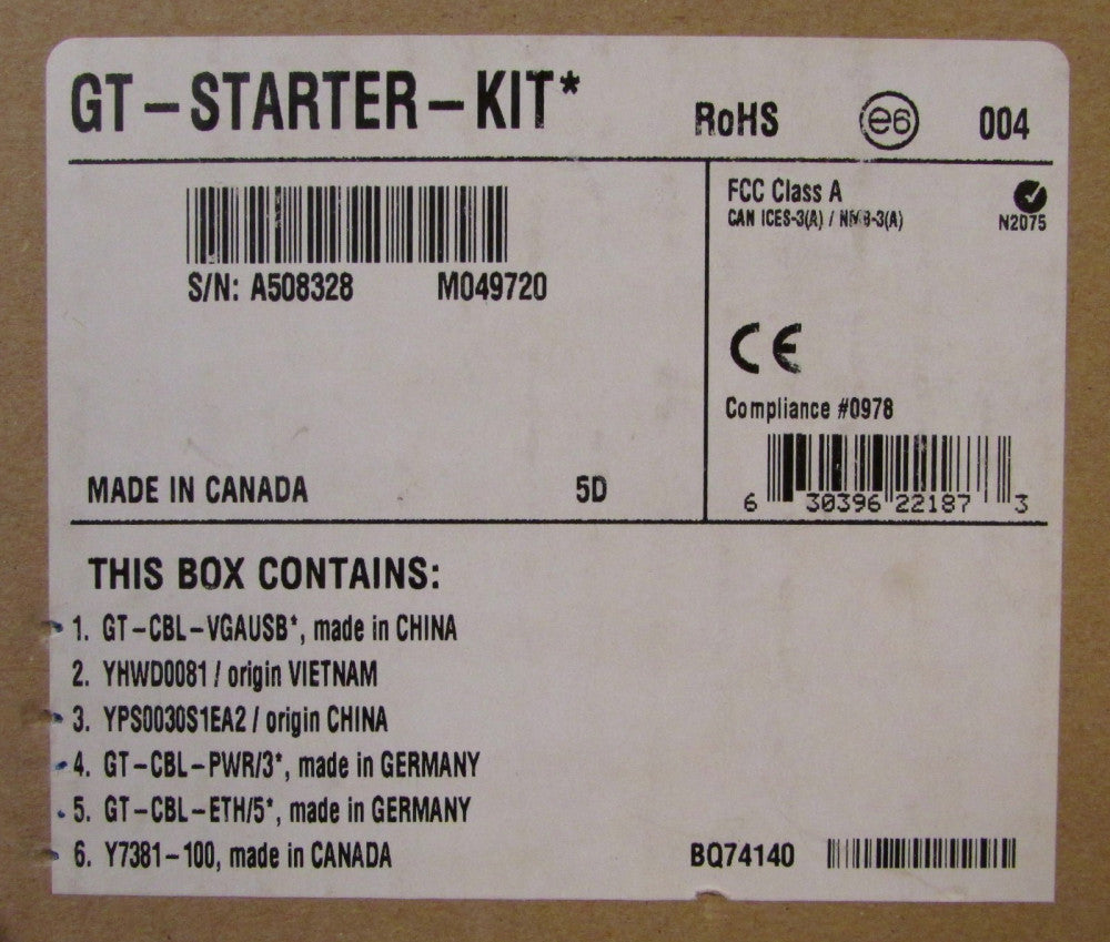 IRIS GT STARTER KIT IRIS CAMERA KIT Y7381-100 M049720 