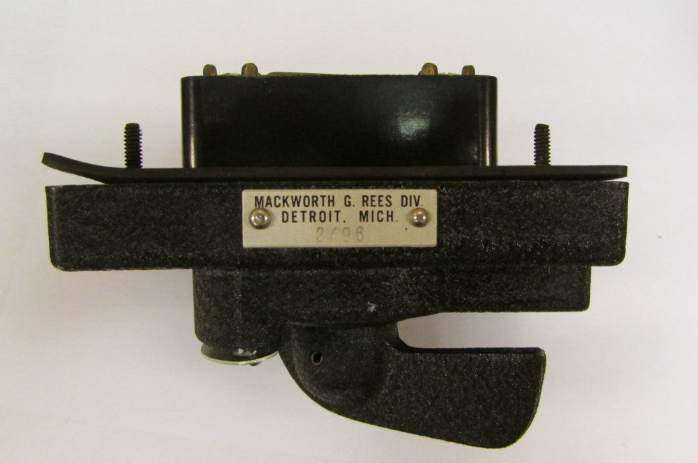 REES 3496 Long Lever HD Black Knob 2 Pos. Maintained Selector Switch