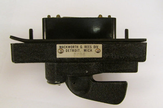 REES 3496 Long Lever HD Black Knob 2 Pos. Maintained Selector Switch