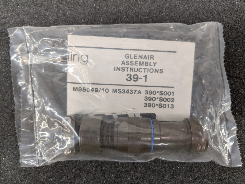 New, Glenair, M85049/10-118W, CONNECTOR BACKSHELL