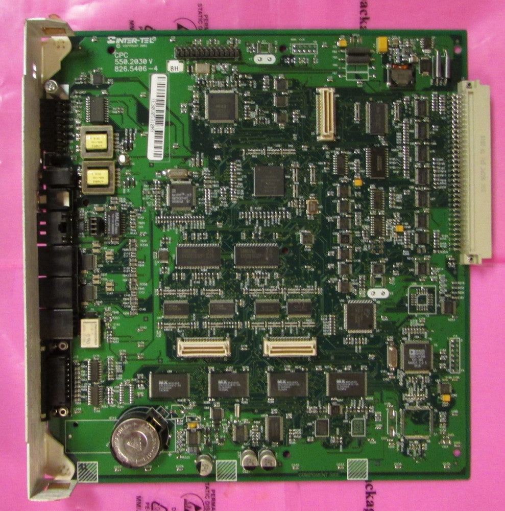 INTER TEL 550 2030 CPC AXXESS Communicatons Module 550.2030 826.5406-4