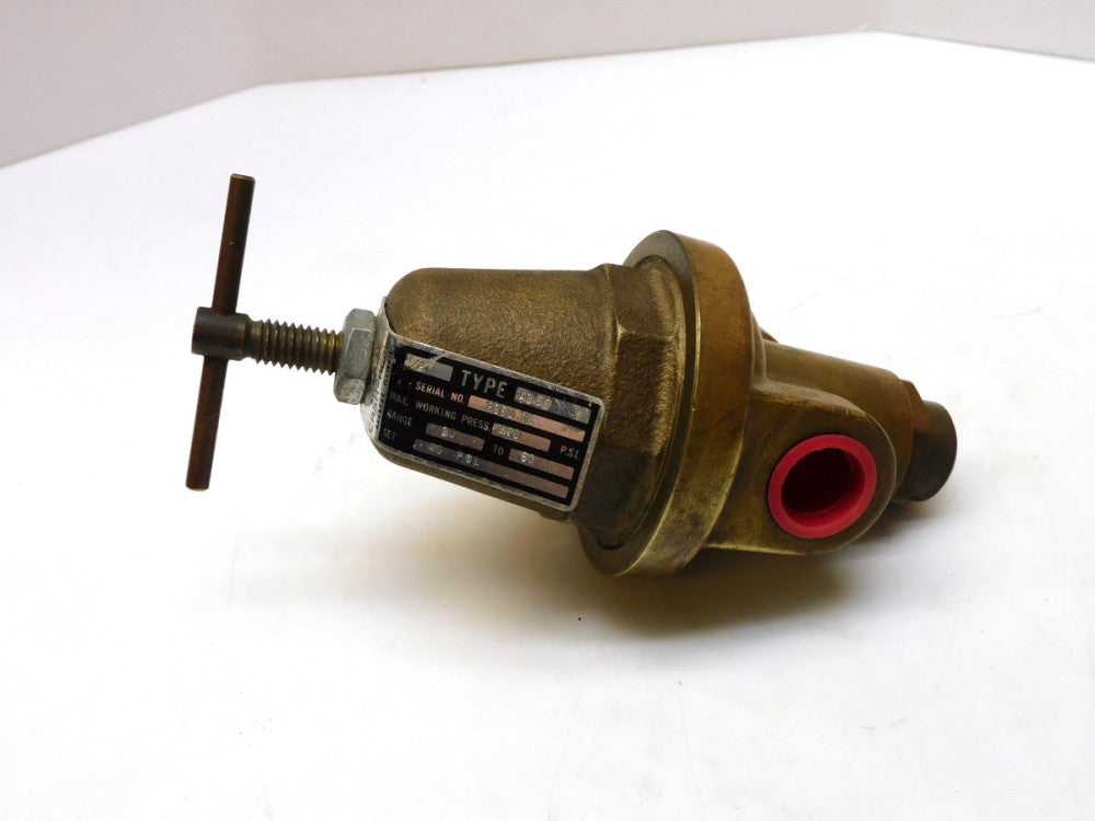 CASH-ACME A-360 PRESSURE REGULATOR VALVE 1/2" NPT 400PSI
