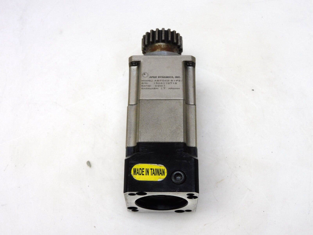 APEX DYNAMICS AB/F042-S1-P2 GEARBOX 20:1 RATIO ≤7 ARCMIN