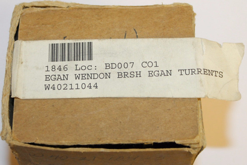 EGAN WENDON Set of 2 Turrents Brushes W 40 21 104 3 W 40 21 104 4