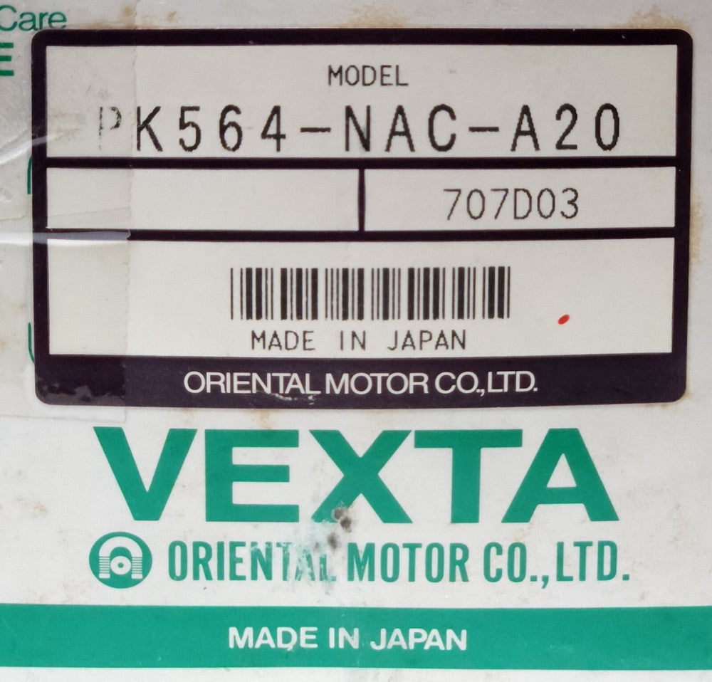 ORIENTAL MOTOR VEXTA PK564 NAC A20 5 Phase Stepping Motor DC 1.4 AMP 0.7 ohm