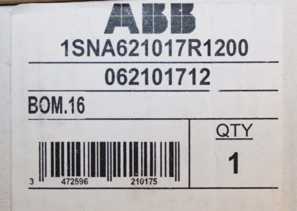 ABB ENTRELEC 1SNA621017R1200 BOM 16 Interface Connector 062101712