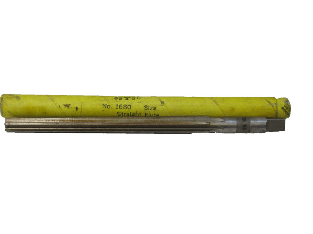 Morse 1680 Size 8 #8 High Straight Flute Reamer (New)