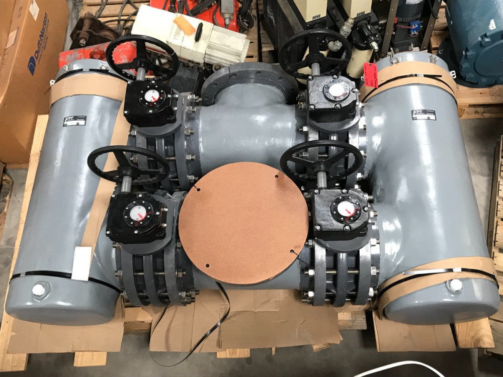 FTP Fluidtrol 12" pvc/frp Duplex Strainer model SW216112032S