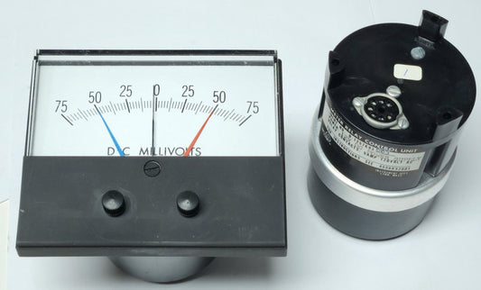 GENERAL ELECTRIC 50 196461FXFX1JAA Type 1964 DC 0-75 Millivolts Meter with D 125