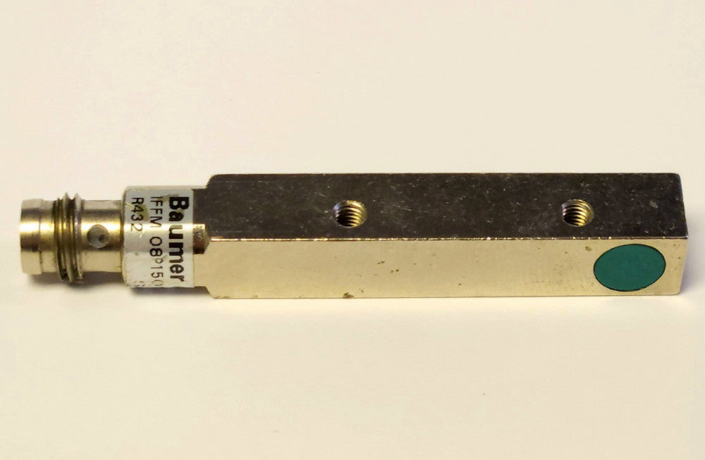 BAUMER ELECTRIC IFFM 08P1501 01S35L R432 Inductive Proximity Sensor 10-30 VDC