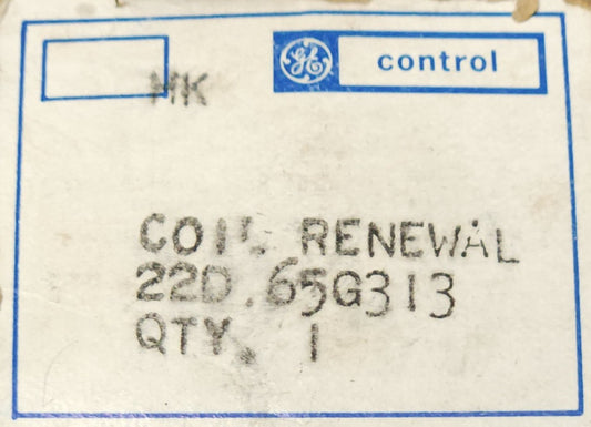 GENERAL ELECTRIC 22D165G313 Renewal Coil 115 VAC with Retaining Clip