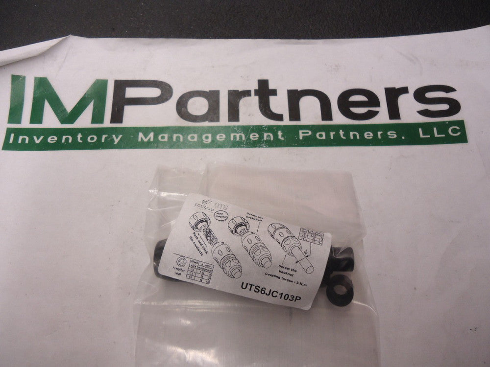 UTS6JC103P, Souriau, Conn Plug Cable 3x1.6 Male, BRAND NEW!