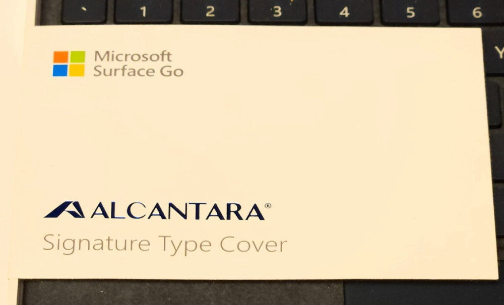 ALCANTARA KCS 00021 MODEL 1840 MICROSOFT Surface Go Keypad Cover