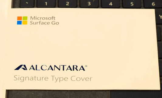 ALCANTARA KCS 00021 MODEL 1840 MICROSOFT Surface Go Keypad Cover