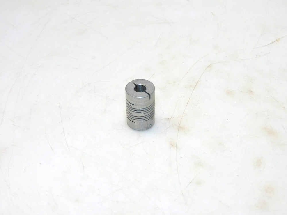 NO NAME ALUMINUM HELICAL COUPLING 5MM X 5MM ID 12MM OD 18MM L