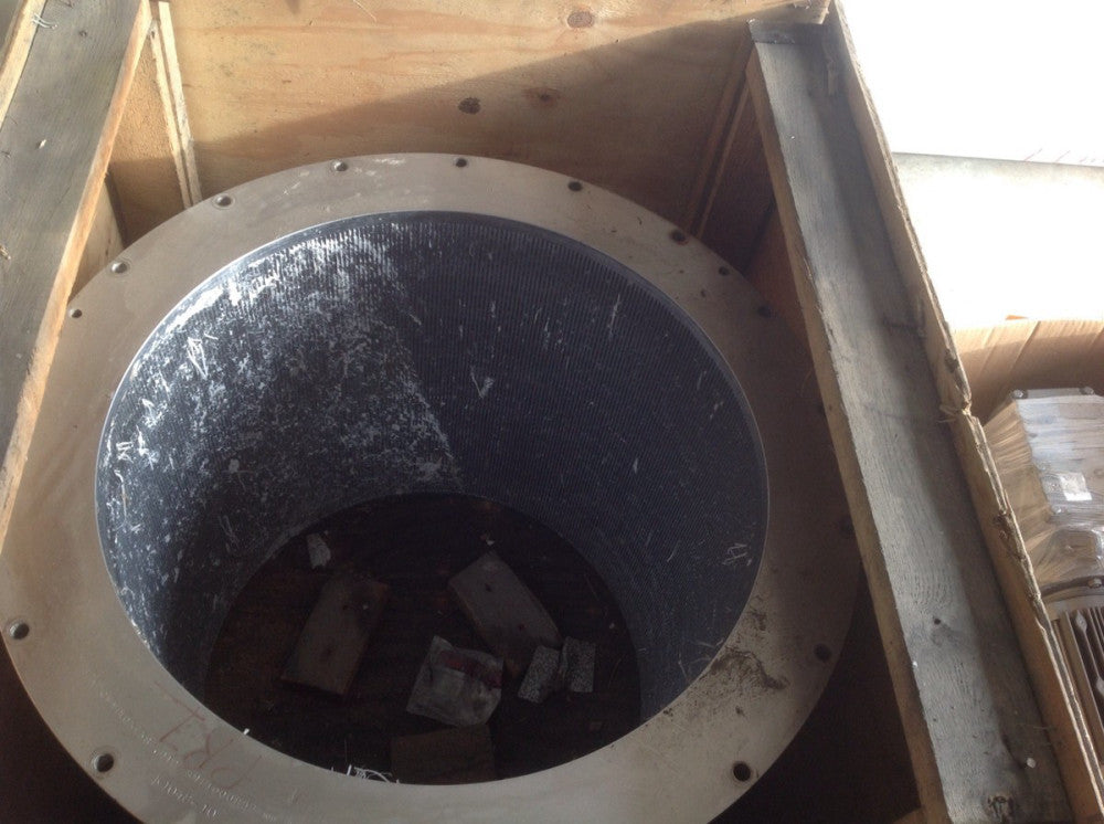 24" Stainless Steel Pressure Screen Basket . Model S24, .12, K1048-10
