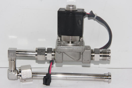SMC VXZ2242J-04-5G1-X477 Valve with Plumbing