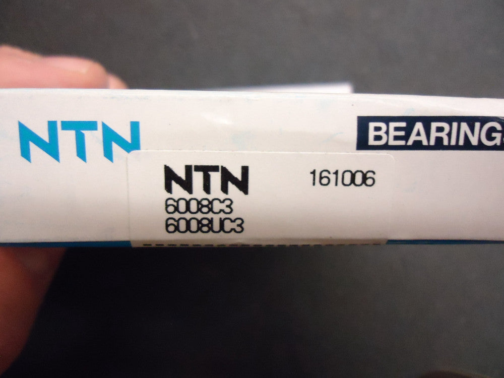 NTN 6008UC3 Single Row Ball Bearing. Brand New!