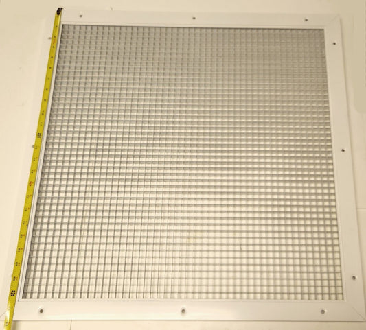 BOX OF 5 PRICE RG-1 1670989  Air Vent Filter Cover Return Register 24” X 24”