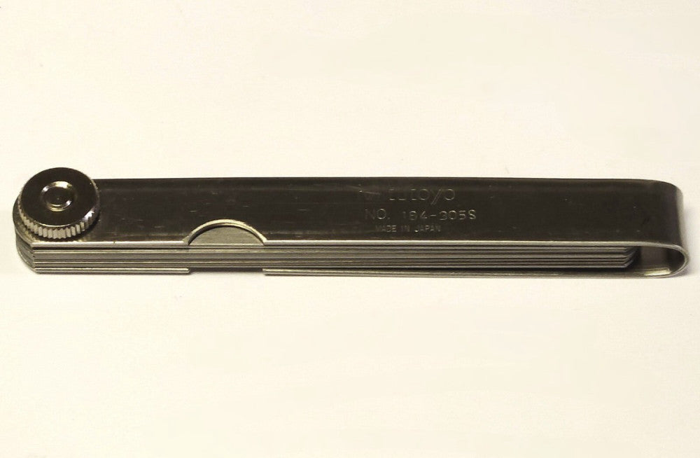 MITUTOYO NO. 184-305S Gap Gauge 184 305S 0.05mm-1.0mm