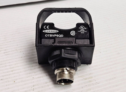 BANNER OPTICAL TOUCH BUTTON SENSOR OTBVP6QD - USED