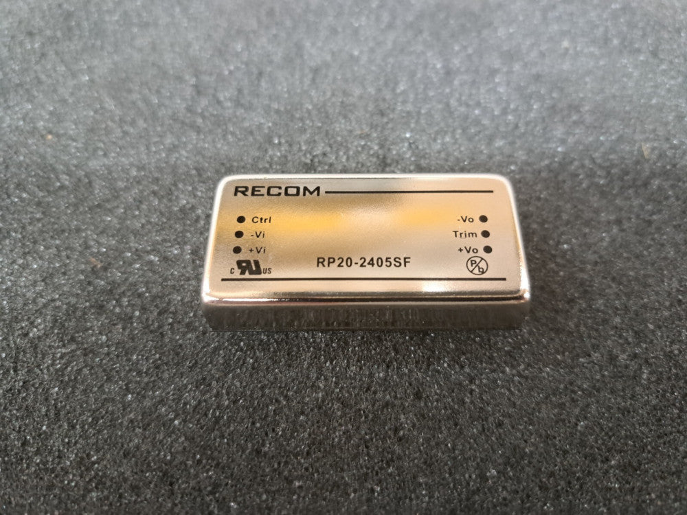New, Recom, RP20-2405SF, DC DC CONVERTER 5V 20W