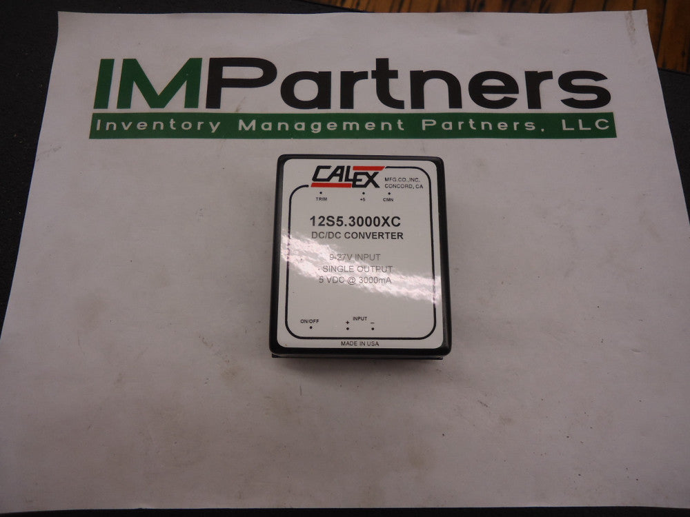 12S5.3000XC, Calex, DC/DC Converter, Brand New!