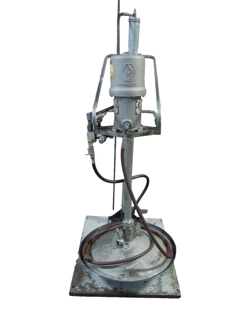 Graco 205-395 Pneumatic Lubrication 55 Gal Barrel Drum Grease Pump Dispenser