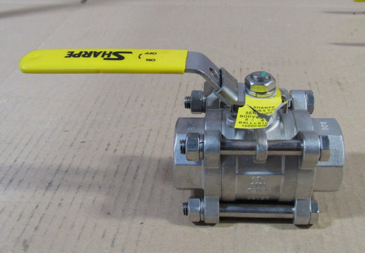 Sharpe 316 SS Stainless 1-1/4" Socket Weld Ball Valve 53036 1000PSI (NO RING)