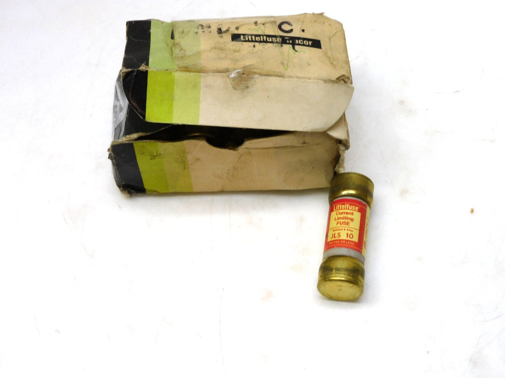 LOT OF 9 LITTELFUSE JLS10 POWR-GARD CLASS J FUSES JLS-10 10A 10 AMP 600VAC