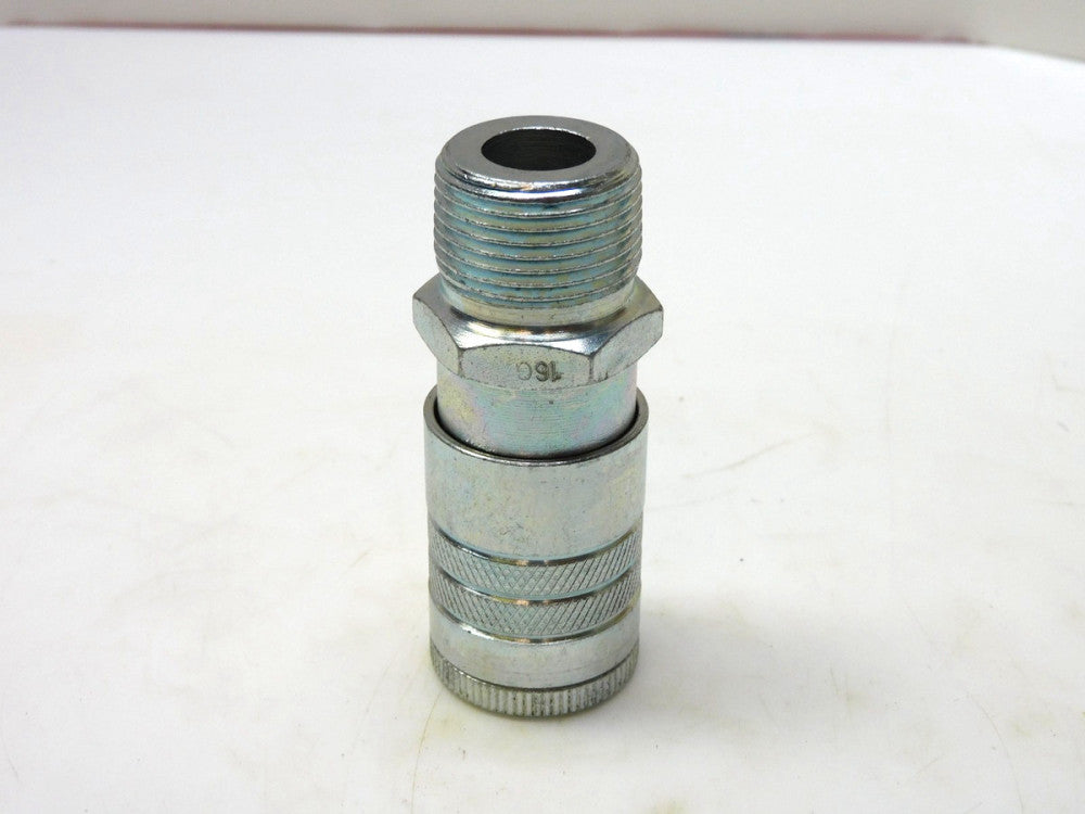 PARKER 16G QUICK CONNECT AIR COUPLER STEEL  3/4" MALE NPTM