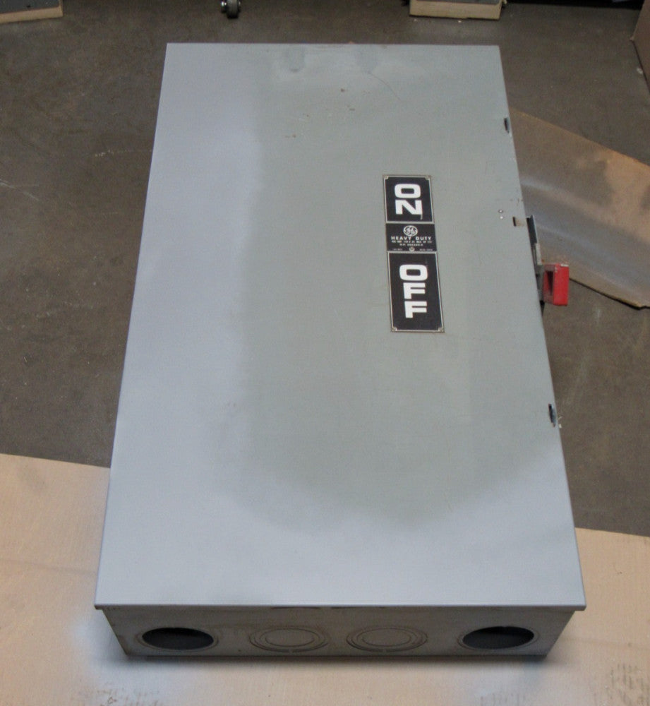 GE TH3365 Fusible Heavy Duty Safety Switch Mod 4 400 A Amp 600Vac 250Vdc 125 Hp