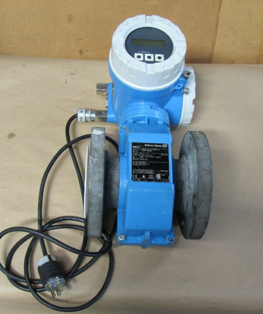 ENDRESS+HAUSER PROMAG 50 ELECTROMAGNETIC FLOW METER 50P80-EL0A1RA0BAAA 3" 4BOLT