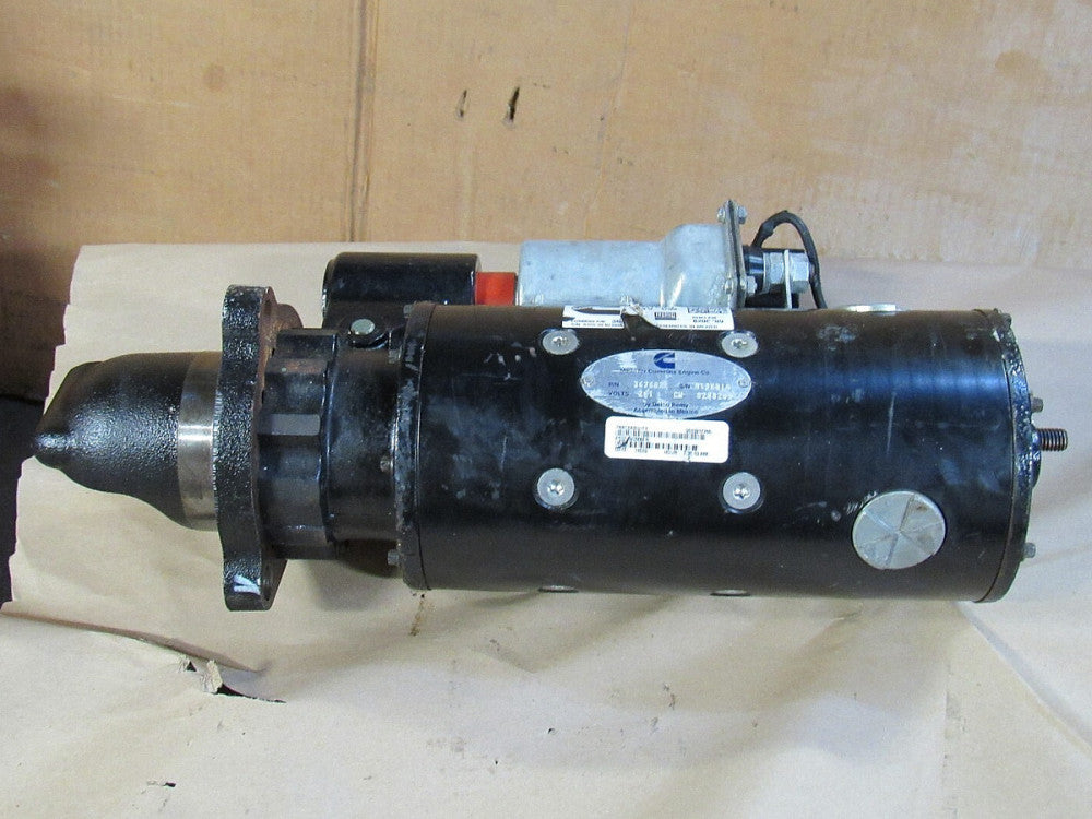 CUMMINS STARTER MOTOR 3636821 24V - USED