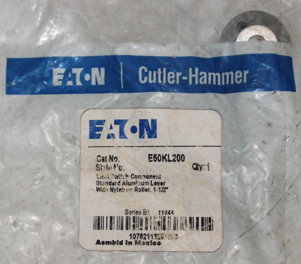 EATON CUTLER HAMMER E50KL200 Nylon Roller Lever E50 Limit Switch Lever Series B1
