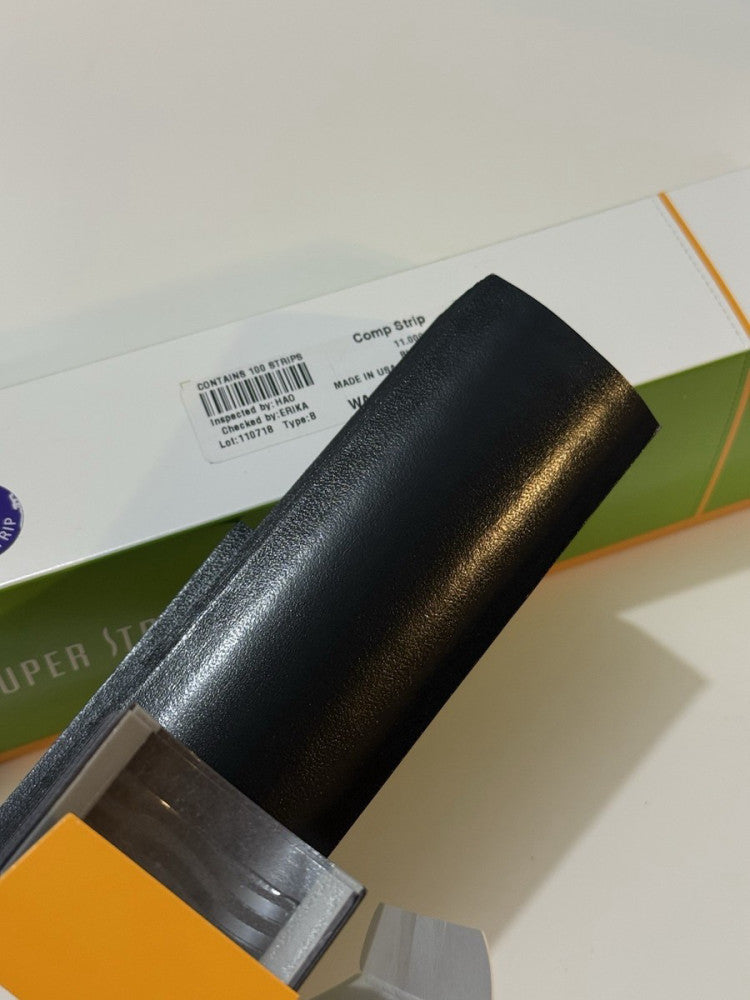 Lot of 2 - Powis Fastback 11" Wide Black Comp Strip WA101 - 100 Per Box