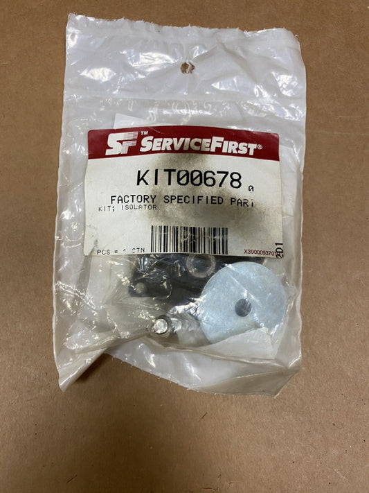 New Trane ServiceFirst KIT00678 Isolator Kit 