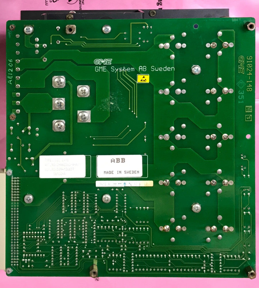 ABB DSQC 2498 GME System 91024-148 Capacitor Module Servo Amplifier 3HAA3563 AHA