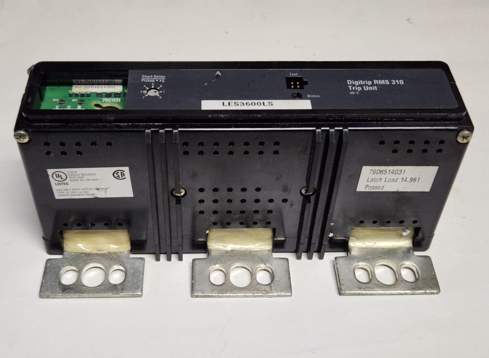 EATON CUTLER HAMMER LES3600LS L Frame 600 AMP Type LD HLD Digitrip RMS 310