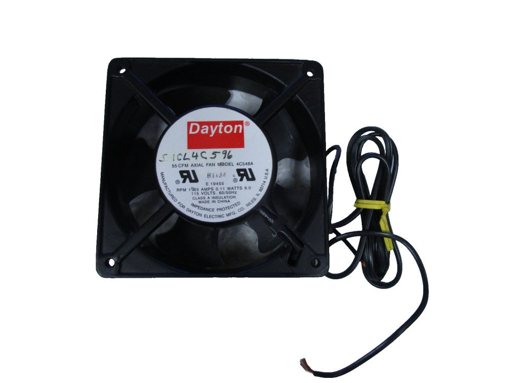 Dayton 55 CFM Axial Fan Model 4C548A 1765RPM 115Volt 0.11A Amp 9.0 Watts