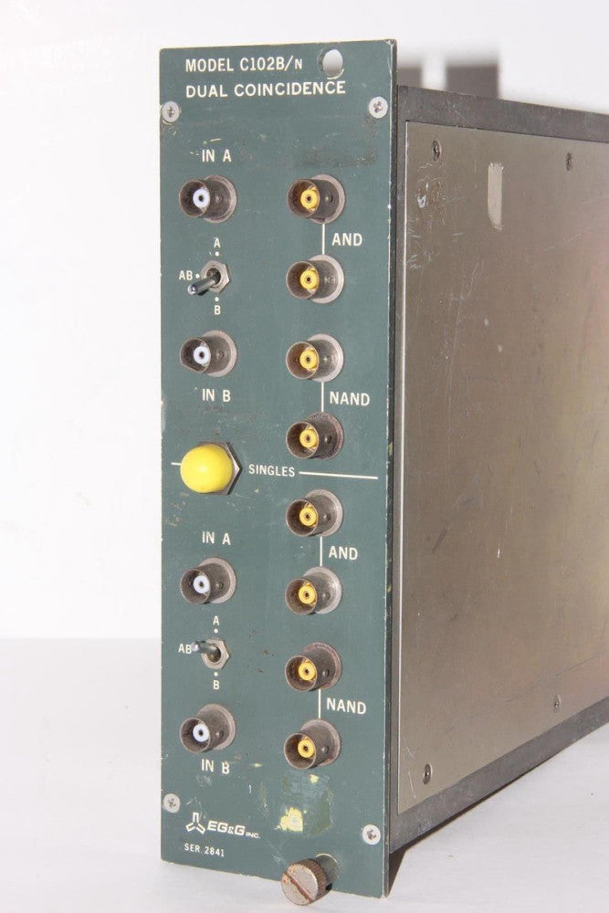EG&G C102B/N Dual Coincidence NIM Module