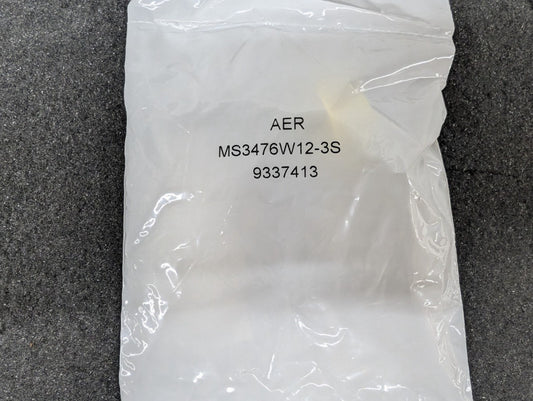 New, Amphenol, MS3476W12-3S, Circular MIL Spec Connector MB 3C 3 16 STRAIGHT