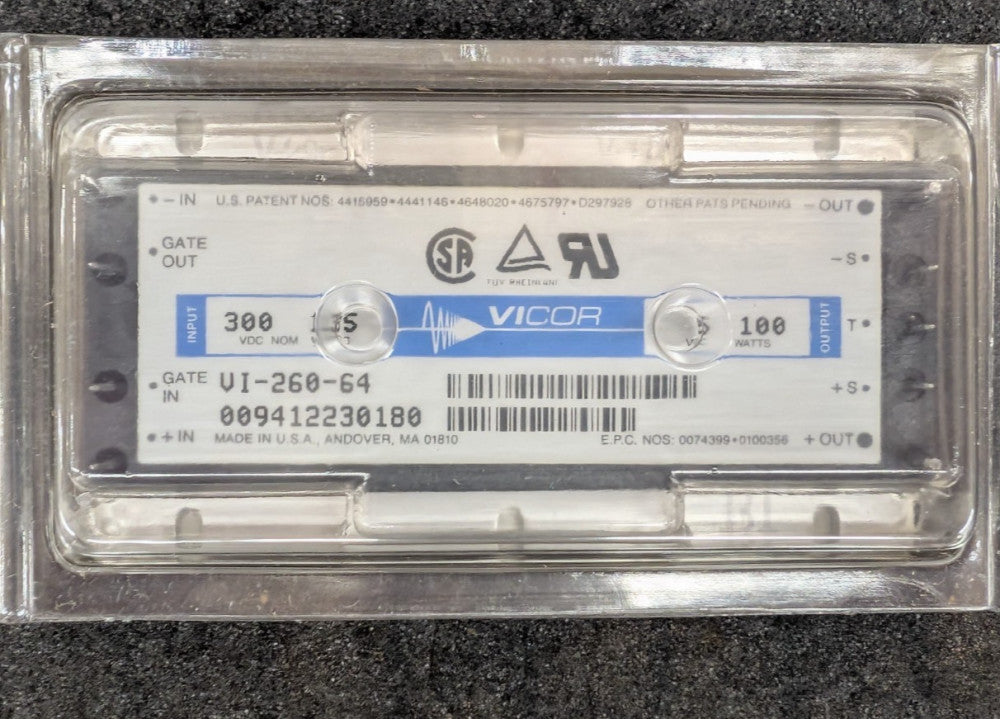 New, Vicor, VI-260-64, DC DC CONVERTER 5V 200W 
