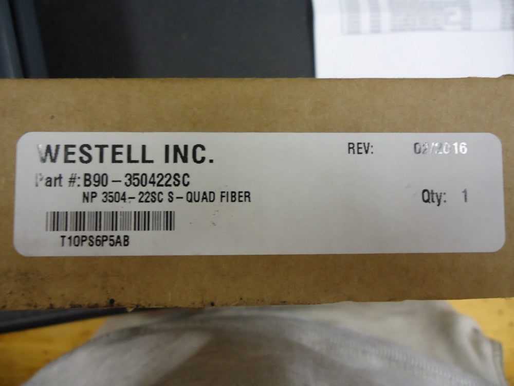 B90-350422SC WESTELL QUADJACK 4DS1 PIPELINE BRAND NEW!